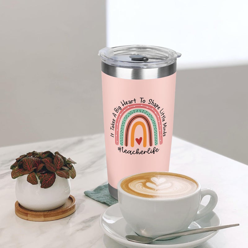 SUCHAGIFT Teacher Gifts for Women - Cool Gifts for Teachers Women - Teacher Appreciation Gifts for Women - Funny Teacher Gift Ideas - Teacher Birthday Gifts  Back To School Teacher Gifts - 20 Oz Tumbler - Image 5